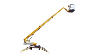 Location Nacelle télescopique sur remorque  13m