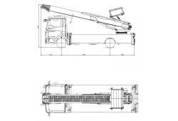 Camion monte meuble 37m