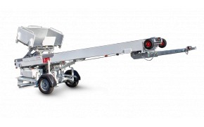 Location Monte matériaux tractable 21m